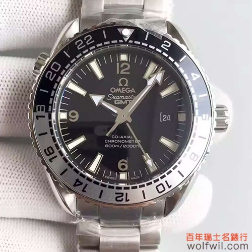 欧米茄海洋宇宙GMT报价瑞士表价格215.30.44.22.01.001